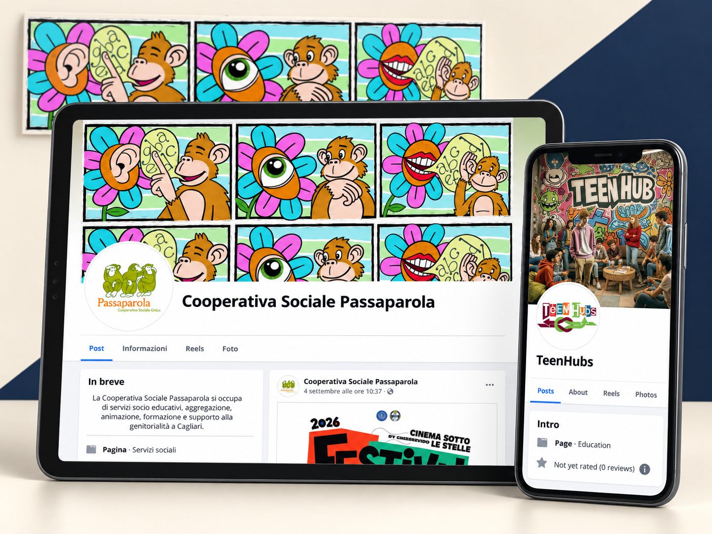 Social Media — Servizi Educativi — Cooperativa Passaparola